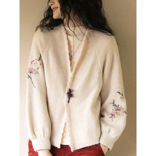 牧衣游 毛织文艺百搭胸针小巧 林深【不支持会员折】 商品图1