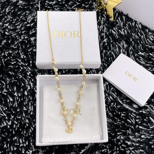 迪奥单层珠钻项链（US*XJ） 商品图0