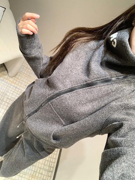 小众品牌24Fw秋冬新款休闲拉链加绒外套长裤套装（UY*DQJB） 商品图2