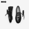 MIO米奥优雅甜美玛丽珍芭蕾舞鞋羊皮革圆头系带单鞋M251440829 商品缩略图3