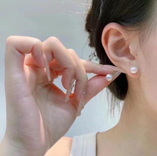 8mm-9mm akoya耳钉 商品图3