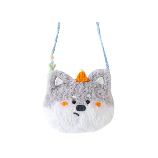 苏苏姐家萌宠毛绒包手工diy编织钩针毛线团自制包包材料包 商品图4