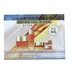 欧莱雅金致臻颜花蜜奢养礼盒套装买2得6