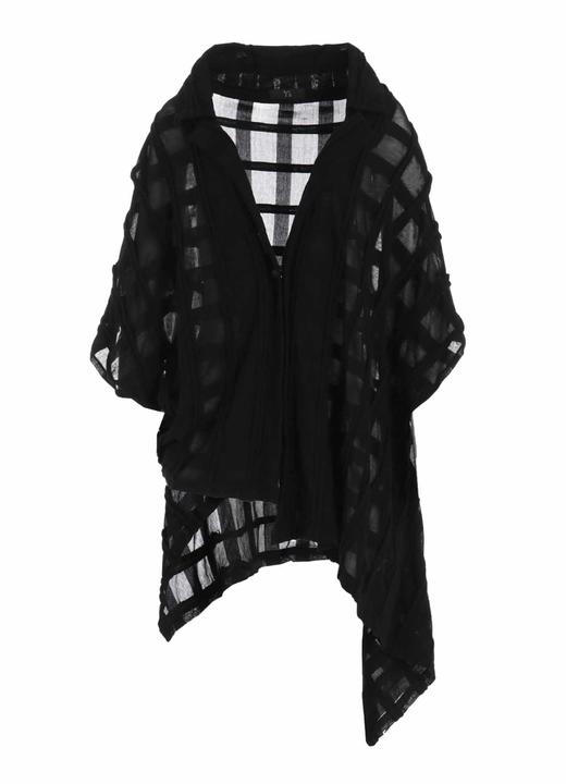 Y's ｜ 棉质网格的开衫夹克 商品图6