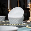 富玉 |  陶瓷景德镇饭碗家用素玲珑星耀餐具 商品缩略图1