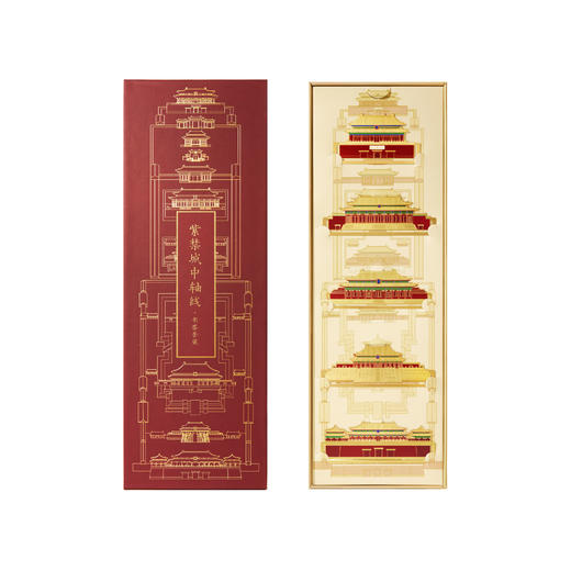 【故宫书签】紫禁城中轴线书签礼盒精致套装博物馆文创中国风礼物 商品图7