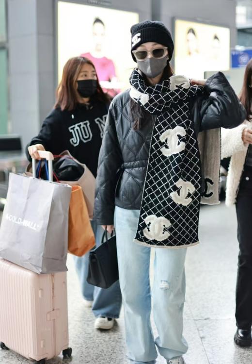 CHANEL香奈儿 双面Logo简约休闲时尚百搭 围巾 女款（CB） 商品图8