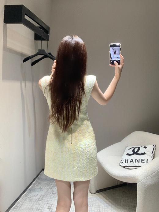 Balm*in巴尔曼24FW秋冬新款金扣装饰无袖背心连衣裙（UY*DQJB) 商品图6