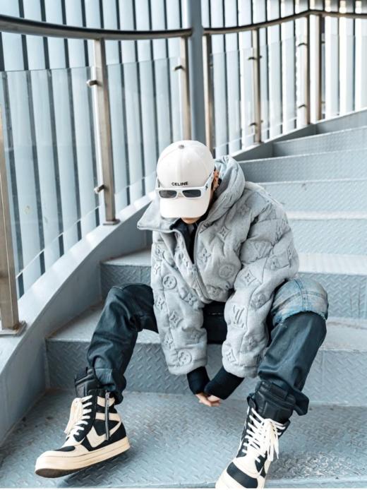 驴家新系列新宠秋冬王炸品压花外套男女同款‼️‼️（U） 商品图5