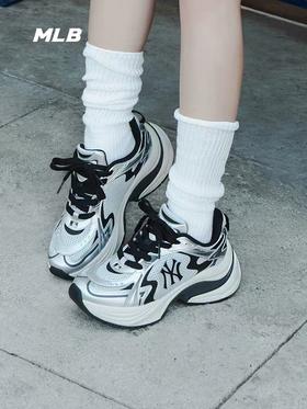 MLB流浪鞋张凌赫同款老爹鞋男鞋女鞋2024秋冬新款