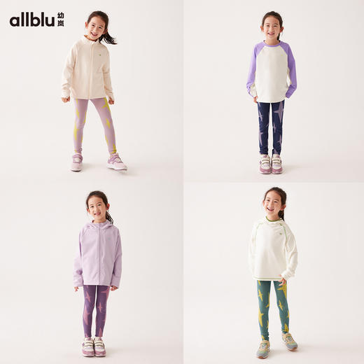 【单件直降】【秋Vol.2】幼岚童装一体织打底裤柔软舒适亲肤贴身24秋新款儿童女童打底裤子ZY 商品图2