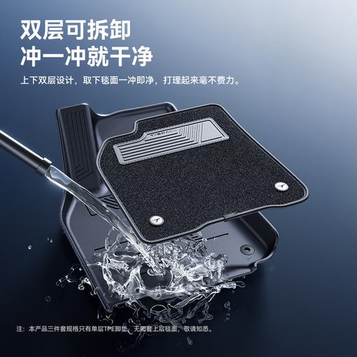 【十一专享】倍思 T-Space TF1 Sport 特斯拉 焕新版专用脚垫 商品图8