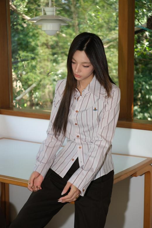 西太后V*viennewestwood家2024新款条纹衬衫（UY*NICE) 商品图1