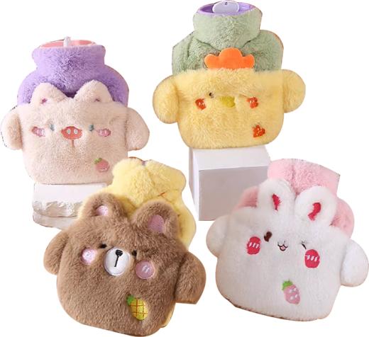 动物研究所系列热水袋500ml(30941)颜色款式随机发 商品图3