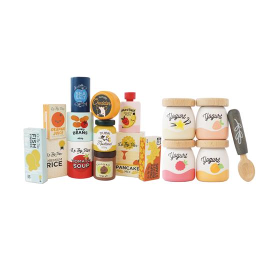 英国Le Toy Van超市杂货甜品台酸奶木制过家家玩具儿童仿真礼物 2岁+ 商品图0