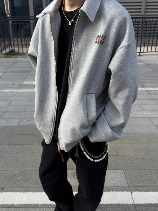 缪缪24Fw早秋新款知识分子时髦风overzise大外套（UY*DQJB) 商品图7