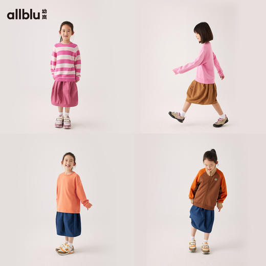 【Zui划算】【秋Vol.1】幼岚童装小灯笼裙柔软亲肤舒适透气24秋季新款儿童女童半身裙ZY 商品图2