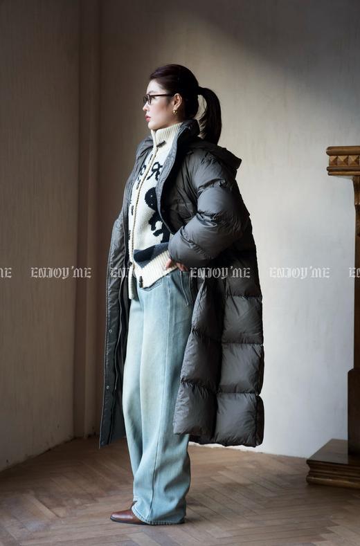 【门店同款】ENJOY冬季双口袋加绒直筒裤 160446394 商品图7