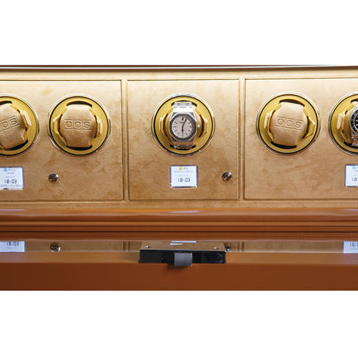 留存道玻璃门摇表器-可定制皮革颜色 商品图1