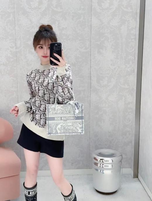 D家 满幅大字母圆领毛衣（DY） 商品图2