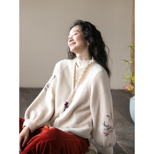 牧衣游 毛织文艺百搭胸针小巧 林深【不支持会员折】 商品图2