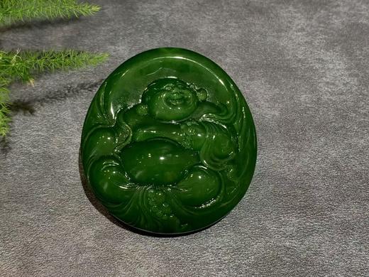 【御珠宫坊·传承系列】碧玉佛挂件 商品图6