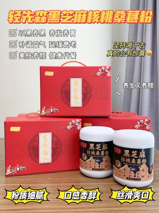 黑芝麻核桃桑葚粉 商品图0