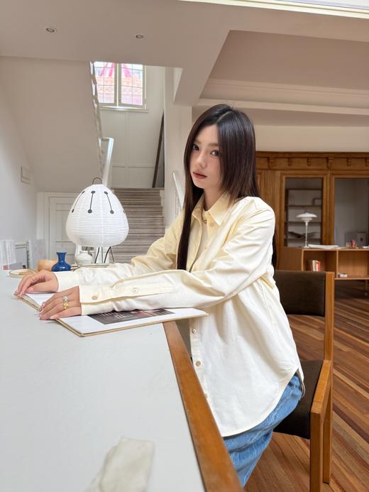 TOT家2024新款鹅黄色衬衫（UY*NICE) 商品图1