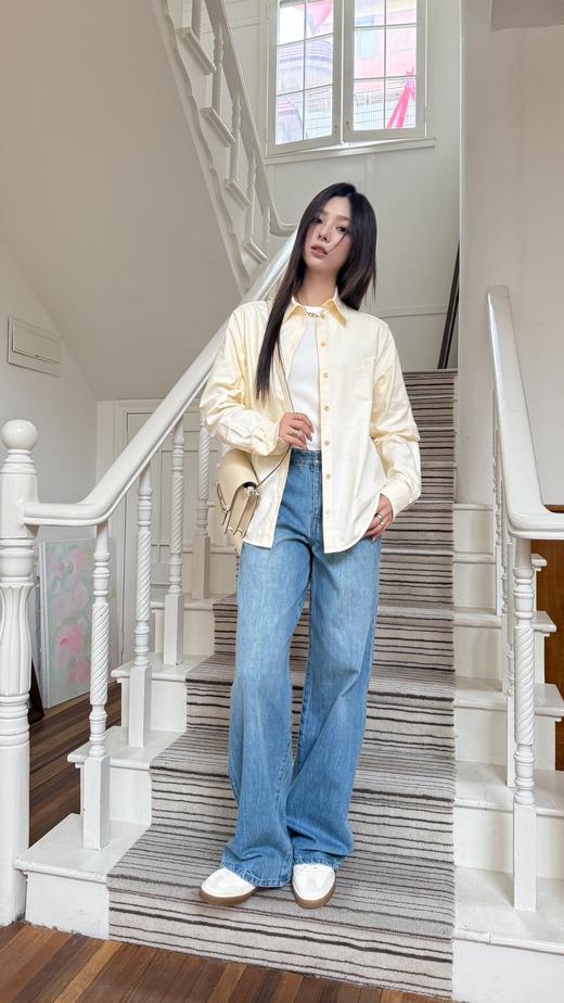 TOT家2024新款鹅黄色衬衫（UY*NICE) 商品图5