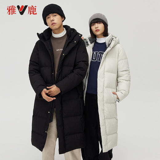 新国标！【雅鹿情侣羽绒服260/298款】冬季户外保暖防寒外套 中长款/短款羽绒服 商品图2