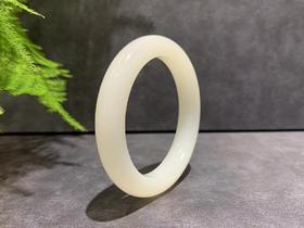 【御珠宫坊·传承系列】羊脂白玉手镯54.5mm
