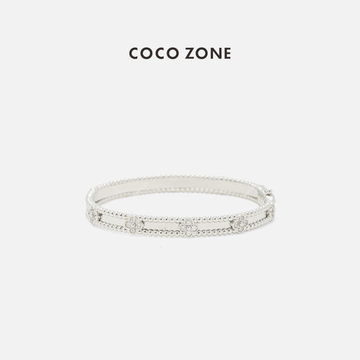 COCO ZONE 高级感简约百搭圆环手镯CC2C1442 商品图0