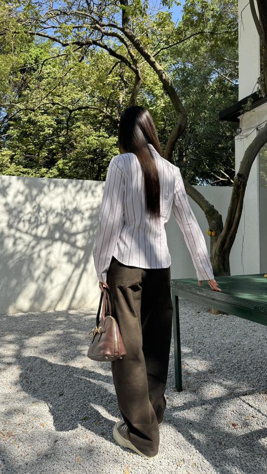 西太后V*viennewestwood家2024新款条纹衬衫（UY*NICE) 商品图11