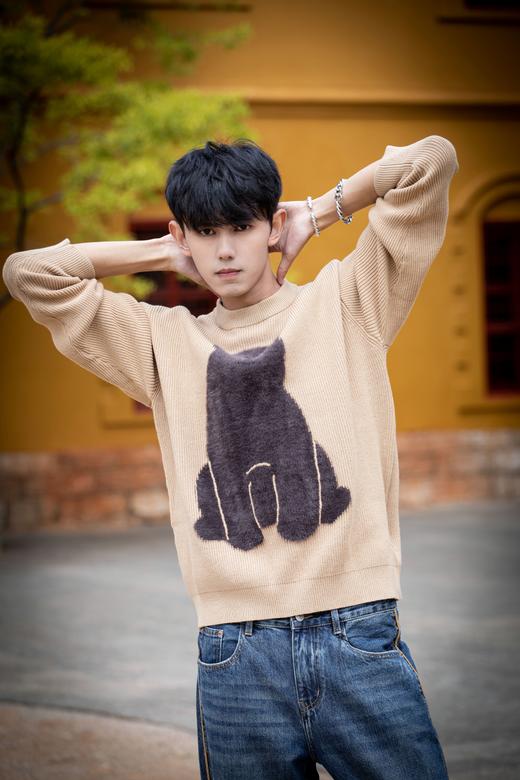 W332843190短绒小熊针织衫 商品图5