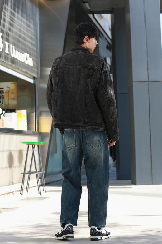 W342674375水洗牛仔二合一羽绒服 商品图6