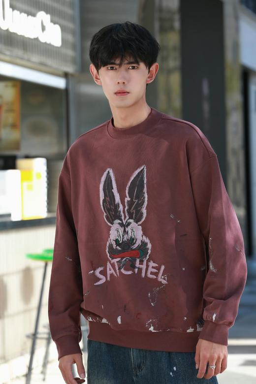 W340864195涂鸦圆领卫衣 商品图0