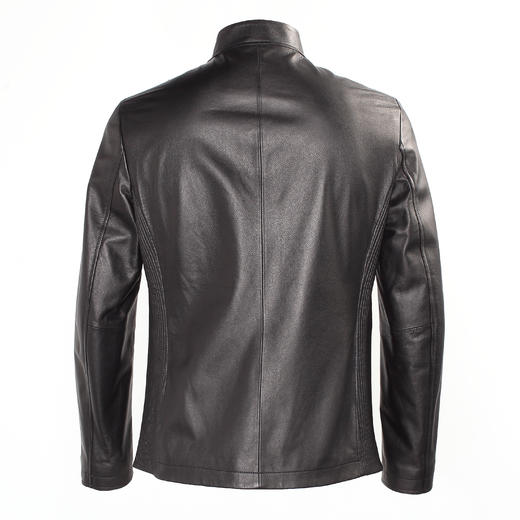 Marco Azzali拉链款皮衣LJ57210A2 商品图1