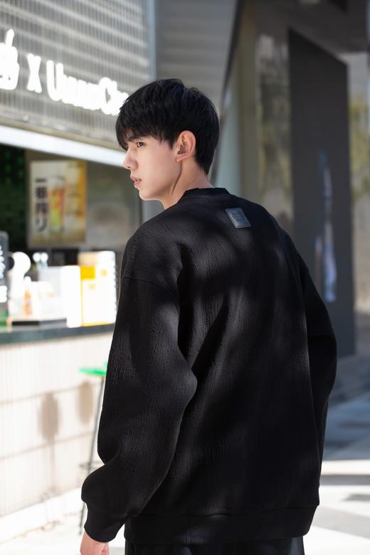 W332564189肌理圆领卫衣 商品图4