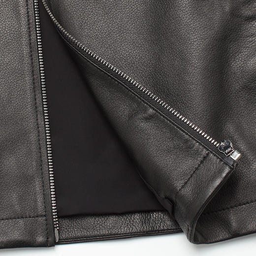 Marco Azzali拉链款皮衣LJ57210A2 商品图4