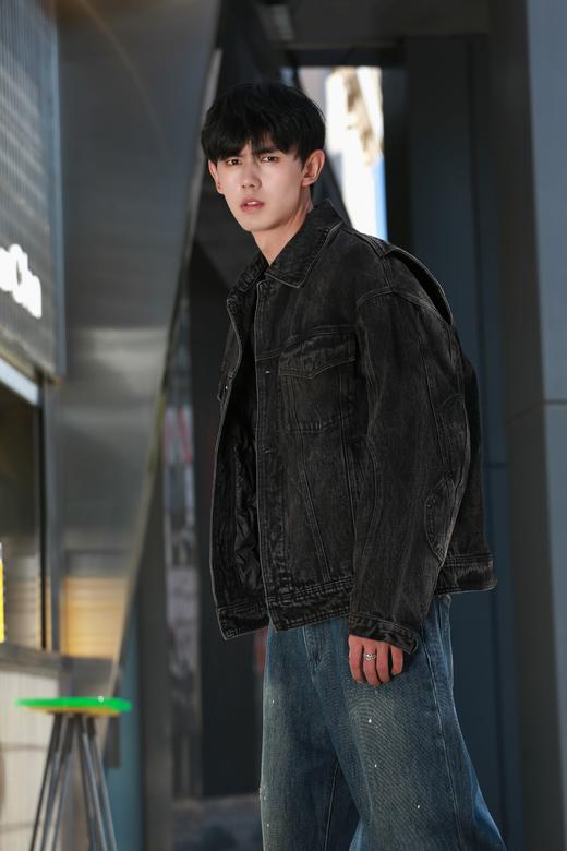 W342674375水洗牛仔二合一羽绒服 商品图3