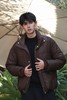 S340474333肌理感拼接羽绒服 商品缩略图0
