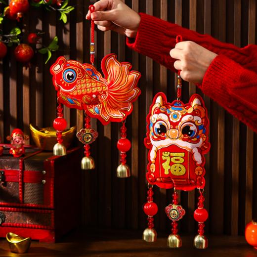 😎【觅贝思 新年福包挂件】迎春必备!蛇年福气挂件✨新年将至，是时候给家里添点喜庆💞气氛了! 🥰这款2025新年装饰福字挂件💥新款蛇年春节喜庆气氛布置 商品图3