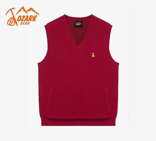 【2折】OZARK 奥索卡防风羊毛背心（带口袋拉链）318752 商品图1