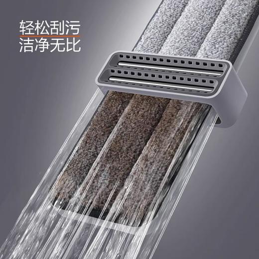 【家清好帮手】大卫免手洗平板拖把/扫把/马桶刷 家居清洁日用 商品图4