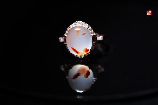 【诗瑜】南红冰飘戒指 商品图4