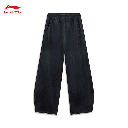 【S/M/L/XL断码】李宁运动裤长裤女2025春季新款针织长裤卫裤AKLV108【库存有限，如无货将做退款，介意慎拍！】 商品图1
