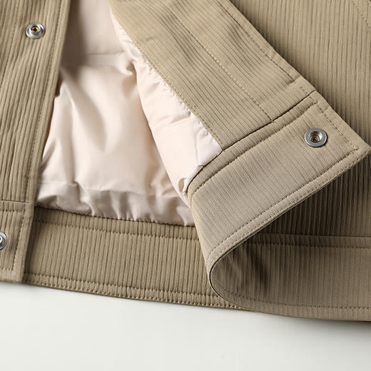 【新款DDT】大依优型大码翻领羽绒服夹克外套休闲胖子大码男休闲宽松加肥加大上衣 商品图10