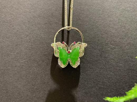 【御珠宫坊】金镶碧玉戒指 商品图6