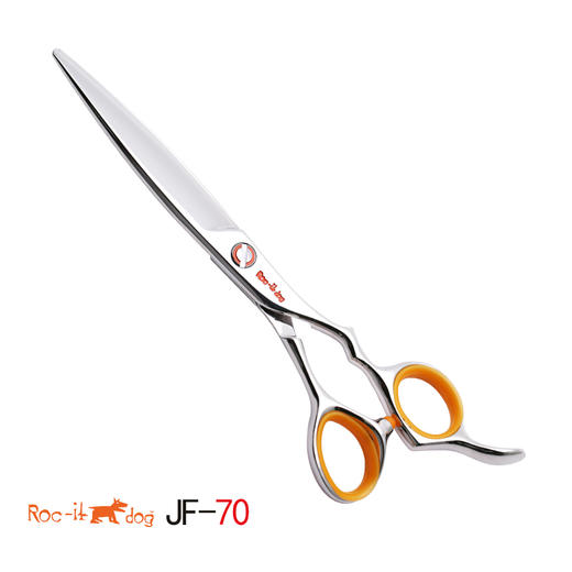 台湾锋狗剪刀JF70 理发剪刀美发剪刀修饰剪滑剪胖胖剪刀修饰纹理 商品图0