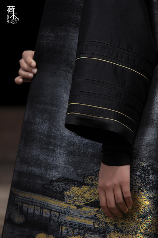 荷木HEMU丨高定锦上·长外套 商品图4